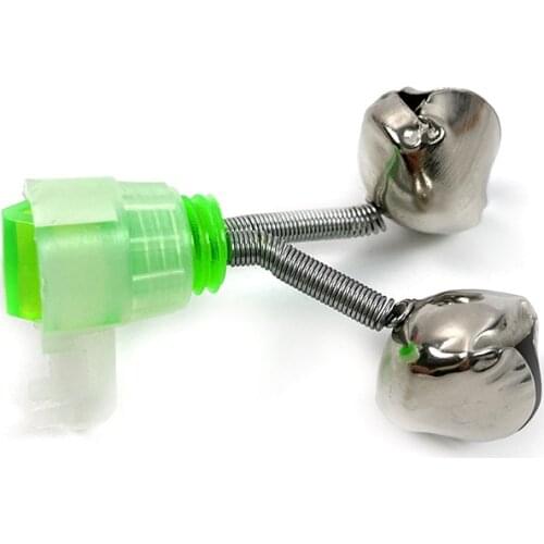 10PCS Fishing Bells Bite Alarms Fishing Rod Clamp Tip Clip Bells Ring Carp OutdoorFishing Accessories Tackle Fish Alarm