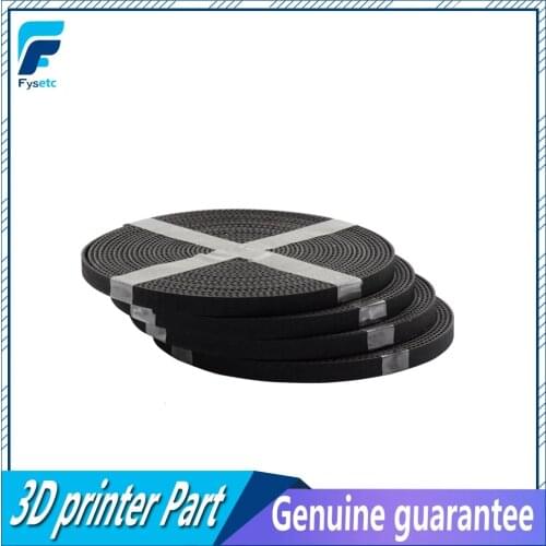 5m/lot GT2-6mm open timing belt width 6mm GT2 belt Rubbr Fiberglass cut to length for 3D printer wholesale