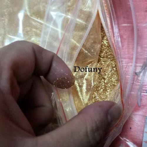 500g Big Size Gold Crystal White Pearl Powder Shimmer Pigment Natural Golden Pearl Powder Pigment Eye shadow Nail Glitter