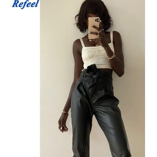 White crop top sexy sleeveless tank tops summer solid crop top women korean bow tie top vintage slash neck cami top streetwear