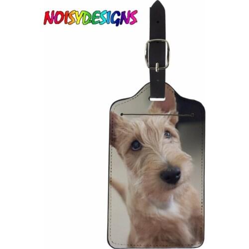 NOISYDESIGNS Suitcase Scottie Dogs Straps Travel Identifier Boarding Portable Label ID Fashion Address Baggage Luggage Tag