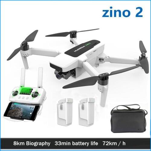 Hubsan Leas 2.0 Gps 8km Fpv With 4k-60fps Uhd Camera 3-axis Gimbal Rc Drone Quadcopter Rtf 33mins Fly Drone Hubsan Zino 2