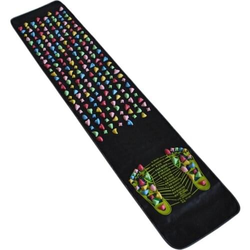 Chinese Acupuncture Foot Massage Step Imitation Pebbles Stone Road Foot Massage Cushion Body Circulation