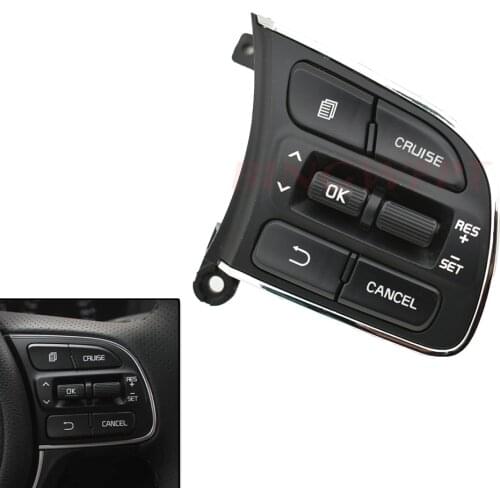 Button Switch For Kia Sportage QL 2016 2017 Steering Wheel Cruise Button car accessories right button 96720-D9010