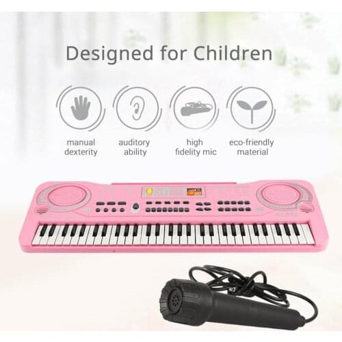 Musical Keyboard 61 Keys Electronic Digital Piano for Beginners