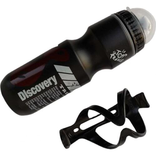 1 Set 750ml Bicycle Bottle Set Sturdy Dustproof Plastic Anti-slid Handle Bicycle Bottle for Men Universal Safe And Stable Frame