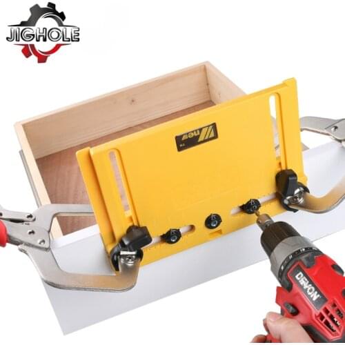 1Set Handle Hole Locator Door Handle Knob and Pull Installation Jig and Shelf Pin Jig Boring Hole Drill Guide Woodworking Tools