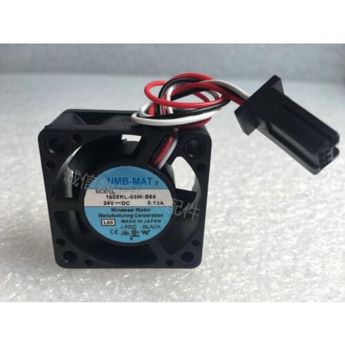 Low cost NMB 1608KL-05W-B69 24V 0.13A fanuc system cooling fan