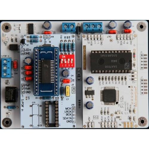 TDA1540 driver board supports 256FS 384Fs I2S input