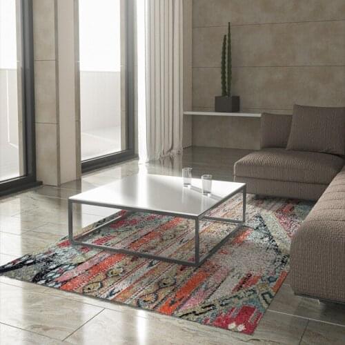 Fluffy Retro Abstract Home Decor Soft Thicken Carpets Rug Living Room Bedroom Parlor Wood Floor Anti Slip Antifouling Customable