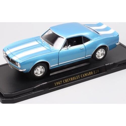 1/18 Road signature big Classics 1967 Chevrolet Camaro Z28 Diecasts & Toy Vehicles model muscle cars metal scale miniature gifts