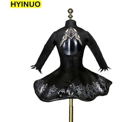 1/6 Scale Female Sexy Dress Sexy NieR:Automata 2B Miss Sister Clothes Clothing Set F 12" Action Figure Female Body Doll