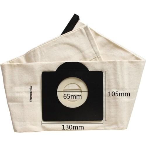 1 pcs Dust Bag Reuse Washabe Cloth Bag for karcher WD3 MV3 SE4001 A2299 K 2201 F K 2150 Vacuum Cleaner Parts