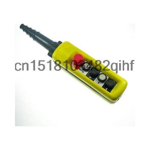 1PCS XAC-4913 2Speed Operator Hoist Crane 4Pushbutton Pendant Controller Station