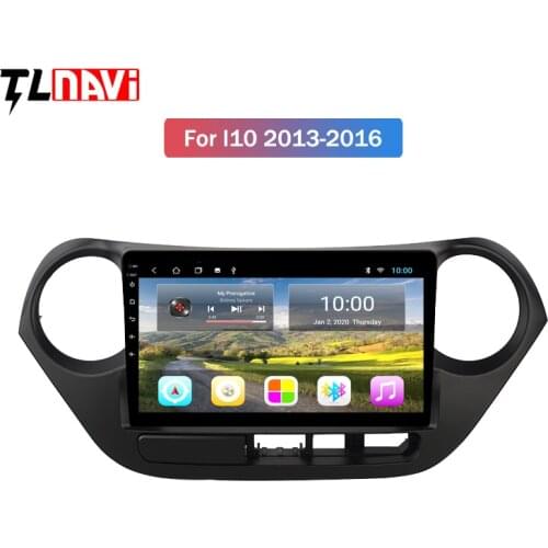 2G RAM 9 inch Android 10 full touch car multimedia system For Hyundai i10 2013-2016 LHD car gps radio navigation