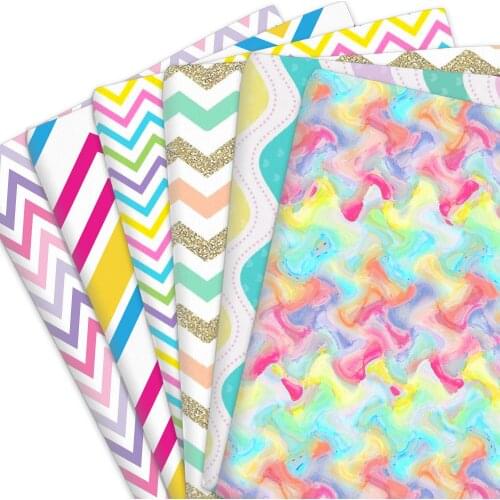 50*145cm Swirls Chevron 100% Pure Cotton Or Polyester Cotton Material Patchwork Sewing Quilting Fabric Needlework DIY Cloth