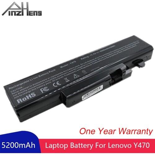 PINZHENG Laptop Battery For Lenovo Y471A Y470A Y471 Y570G Y570 Y470P L10S6F01 For IdeaPad Y470 Y470A Replacement Laptop Bateria