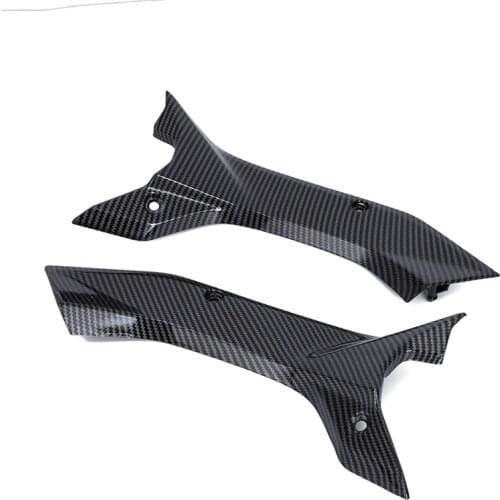 Carbon Fiber Style Side Air Duct Cover Fairing Insert Part for Yamaha YZF R6 2017 2018 2019 2020 Motorcycle Accessory