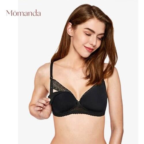 Maternity Nursing Bra For Pregnant Women Wire Free Lace Breast Feeding Underwear Bralette
