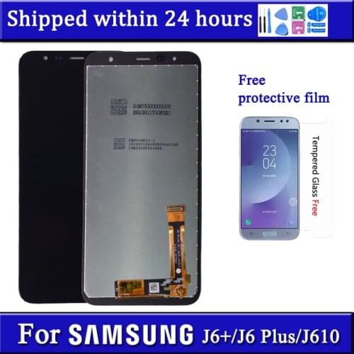 Original For Samsung Galaxy J6+ 2018 J610 SM-J610F J610FN LCD display with Touch Screen Assembly for Samsung J4+ J415 lcd