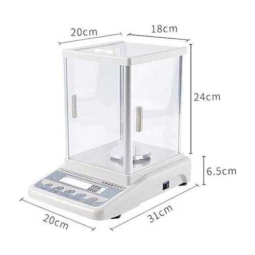 Electronic Precision Balance Lab Analytical Balance Digital scale RS232 function HBM 100g/200g/300g 0.001g