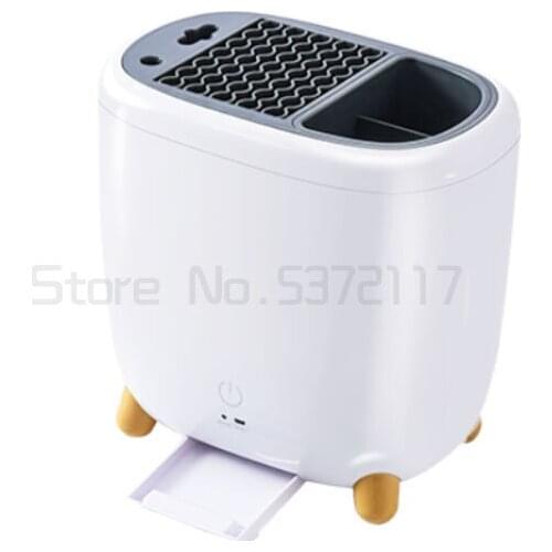 Kitchen disinfection chopsticks storage rack drain household knives storage container integrated chopsticks basket