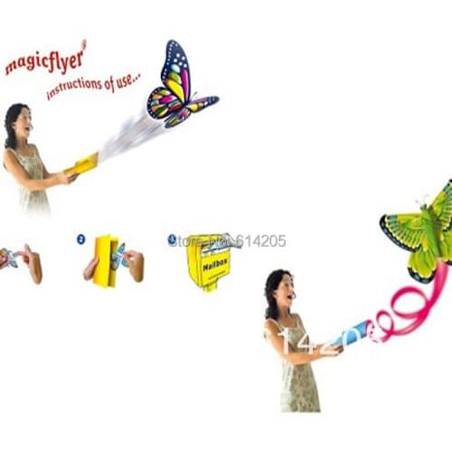 Flying butterfly,flying paper butterfly especially suit card or wedding invitation card-Free shipping