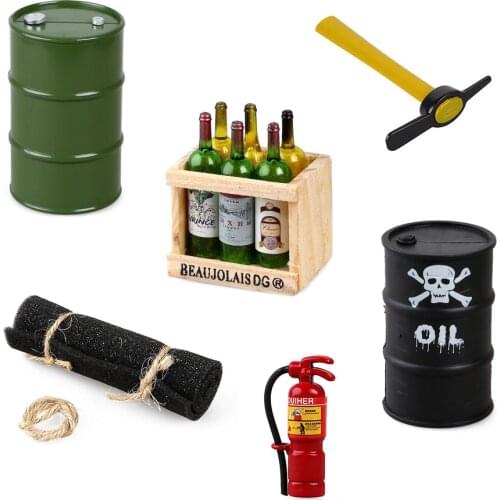 Metal RC Car Simulated Tool Decoration Accessories for 1:10 RC Crawler Axial SCX10 90046 AXI03007 Traxxas TRX-4 TRX6