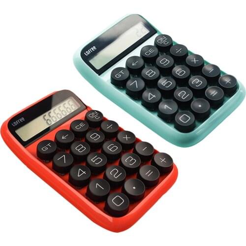 New product LOFREE Lofe mechanical keyboard calculator girl gift office student exam