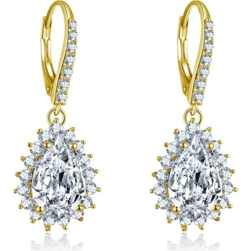 QYI Private Custom Gold Jewelry Woman Ring 14K Solid Yellow Gold Earring Engagement Wedding Jewelry Gift