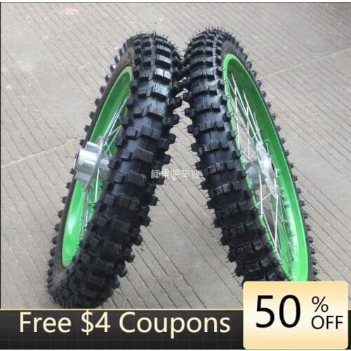 Off-Road Motorcycle scrambling motorcycle Accessories before 70/100-19 90/100-16 Inch Guangli Tire Wheel Rims