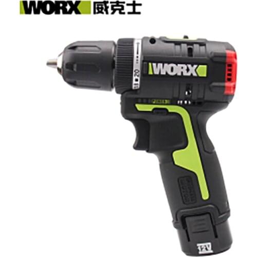 WORX WU130 12V Brushless Motor Cordless Electric Drill Screwdriver 30N.m drill wood/steel/concrete/home improvement/installation