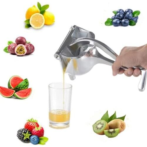 Lemon Squeezer Manual Aluminum Alloy Fruit Juicer Hand Pressure Orange Juicer Pomegranate Watermelon Grapefruit Juicing artifact