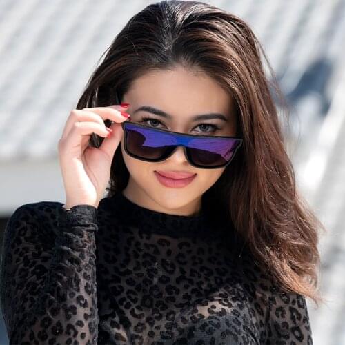 FENCHI Men Women Oversized Polarized Sunglasses 2020 Mirror Female Classic Brand Sun Glasses Shades Oculos De Sol kardashian