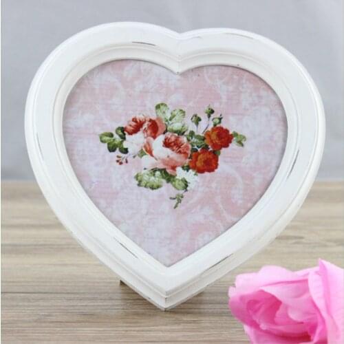 Retro Solid Wood Photo Frame Creative Wedding Picture Frame Home Decoration Set Up Photo Studio Crafts European Photo Wall