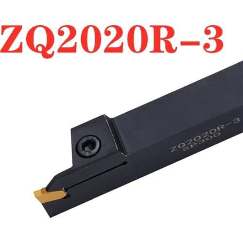 ZQ1616R/L-2/3/4/5 ZQ2020R/L-2/3/4/5 External Grooving Tool Holder Lathe Machining Cutting Grooving Blade +10PC SP200 SP300 SP400