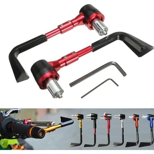 1 Pair 7/8 Inch Motorcycle Handlebar Brake Clutched Levery Protector Handguard Body Frame Parts Accessories 2029 New