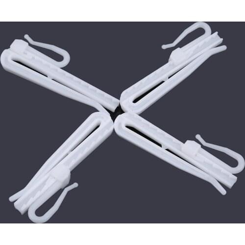 50pcs Bed Curtain Special Hook Accessories Curtain Hanging Ring Curtain Roll Universal Curtain Sliding Curtain Hooks For Home