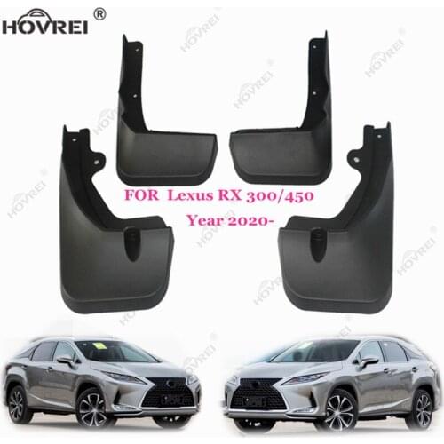 Car front rear Mud flaps For Lexus RX RX450 RX300 2020 mudguards Fender Mud flap splash Guard accessories