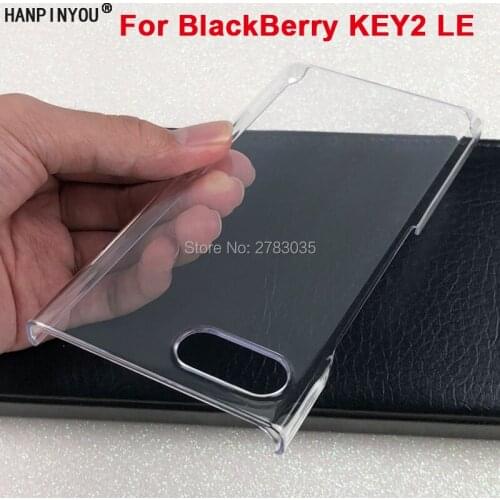 For BlackBerry Key2 LE Athena DTEK50 Priv Glossy Snap Phone Case Crystal Invisible Hard PC Cover Clear Protect Back Shell