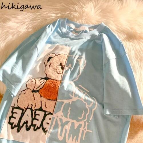 Женские футболки с принтом HIKIGAWA China At AliExpress