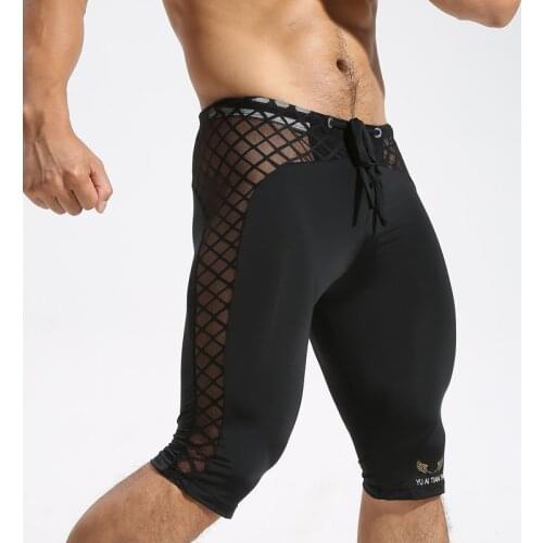 Male Running Shorts Men Quick Dry Training Fitness Compression Gym Shorts Mens Short Fitness Tight Trousers