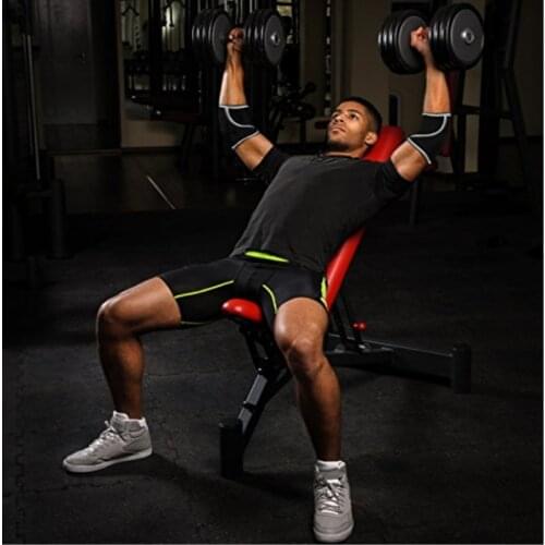 Adults 7mm Neoprene Elbow Pad Compression Weightlifting Dumbbell Tennis Elbow Support Teenagers Sports Fitness Elbow Protector