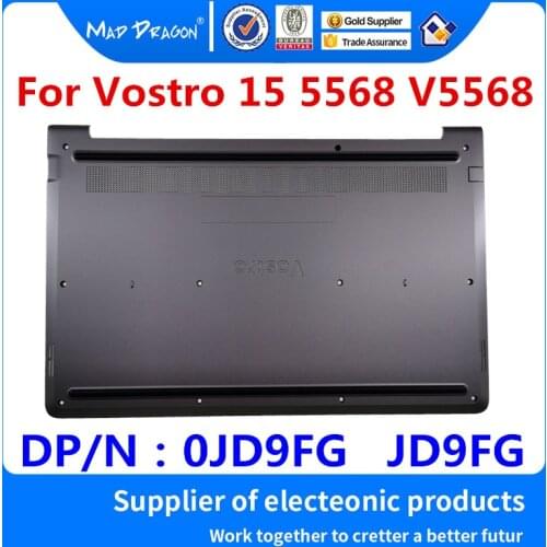 New Laptop Bottom Base Bottom Cover Assembly for Dell Vostro 15 5568 V5568 v5568 0JD9FG JD9FG Lower Cover Gray