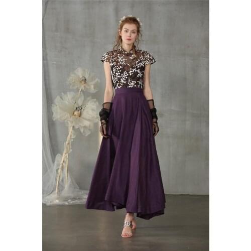 New Fashion Hot Style Womens Dresses 2020 Full Length Full-Color Skirts