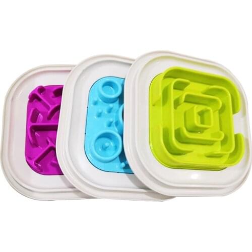 New Products On The Market Dog Choke Bowl Leak-proof Eating Pet Utensils To Prevent Dog Obesity Exercise Intelligence Bowl