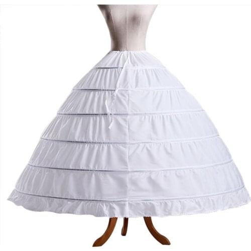 Wedding Dress Six Steel Skirts Fishbone Petticoats Wholesale Foreign Trade Wedding Accessories Costumes