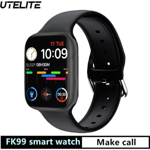 UTELITE NEW IWO OK3 Smart Watch 1.75inch Screen 44mm Bluetooth Call FK88 pro FK99 Watches Blood Pressure Fitness Tracker PK FK78