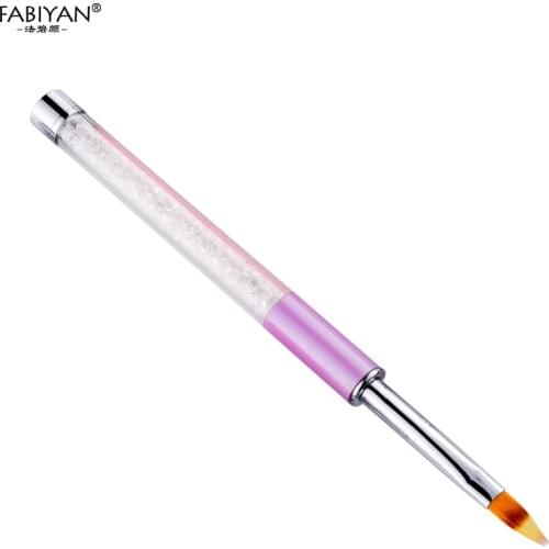 Nail Art Serrated jagged Gradient Shading Color Brush Pen Painting Drawing Liner Tool Manicure Gel Acrylic Rhinestone Decoration