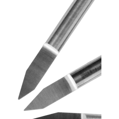 10pcs New Carbide PCB CNC Engraving Machine Router V Bits 45 Degree 0.5mm HUHAO #J3.4505